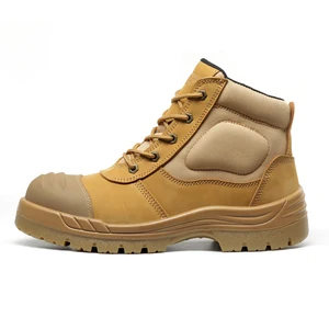 Safety Shoes Work Without Laces Steel Toe Men Waterproof Custom Work Boots