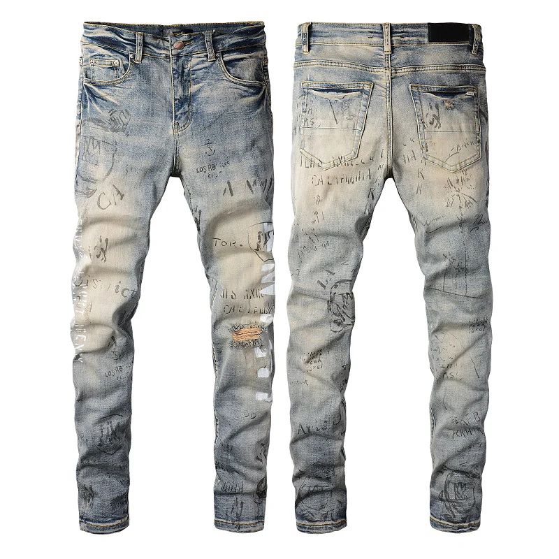 2023 New Styles Demin Jeans In Stocks Famous Brand Designer Trend Amiry ...
