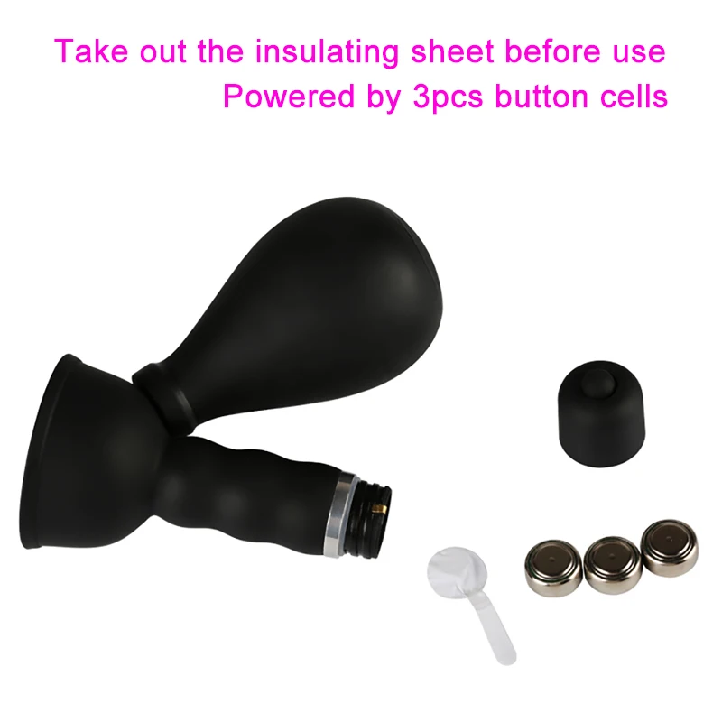 Free Custom Box - Nipple Sucker Stimulator Vibrator Female Breast Enlargement Nipples Massager Brush Clit Adult Sex Toys