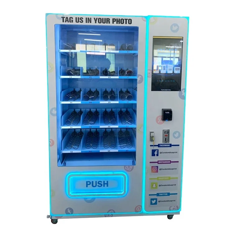 Cheap credit card custom self vape vending machine compact dispenser