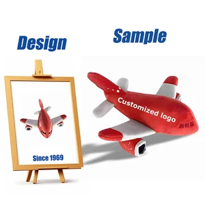 Shengye Toys ASTM EN71 CPC Factory Brand Direct Creative Airplane Plush Toy Manufacturer Custom Soft Vehicles Airplane Plush Toy