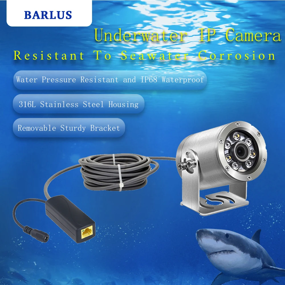 Barlus Fish Finder Hd 1080p Underwater Fishing Camera Swimming Pool