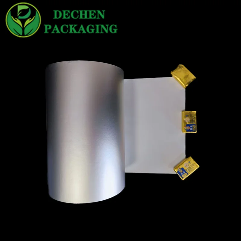 Prix abordable en gros feuille laminée papier ordinaire beurre emballage feuille d'aluminium