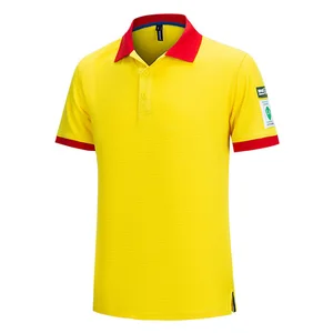 High Quality Wholesale Customized LOGO Size Oil Gas Station Factory Engineer Summer Uniform Work Wear Anti Static Polo Shirts