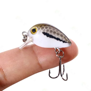 CHEERY New Artificial Hard Bait Topwater Lure 1.5G ABS Material for Catfish Cod & Pike Fishing with Hooks – Popper – view 4