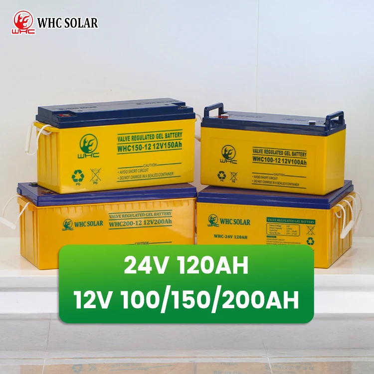 Gel Battery 12v 100ah Solar Agm Lead Acid Battery Solaire Batteries Sealed Ups Deep Cycle Free Maintenance Home Energy Storage