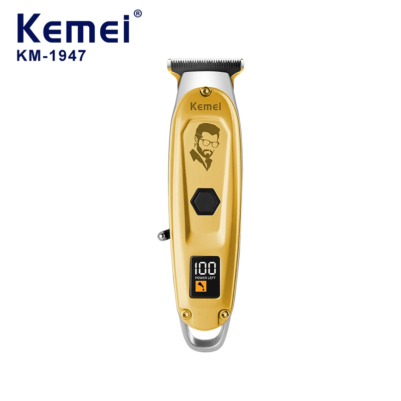 KM-1947 Cordless Professional Beard Trimmer Cutting Kit for Men