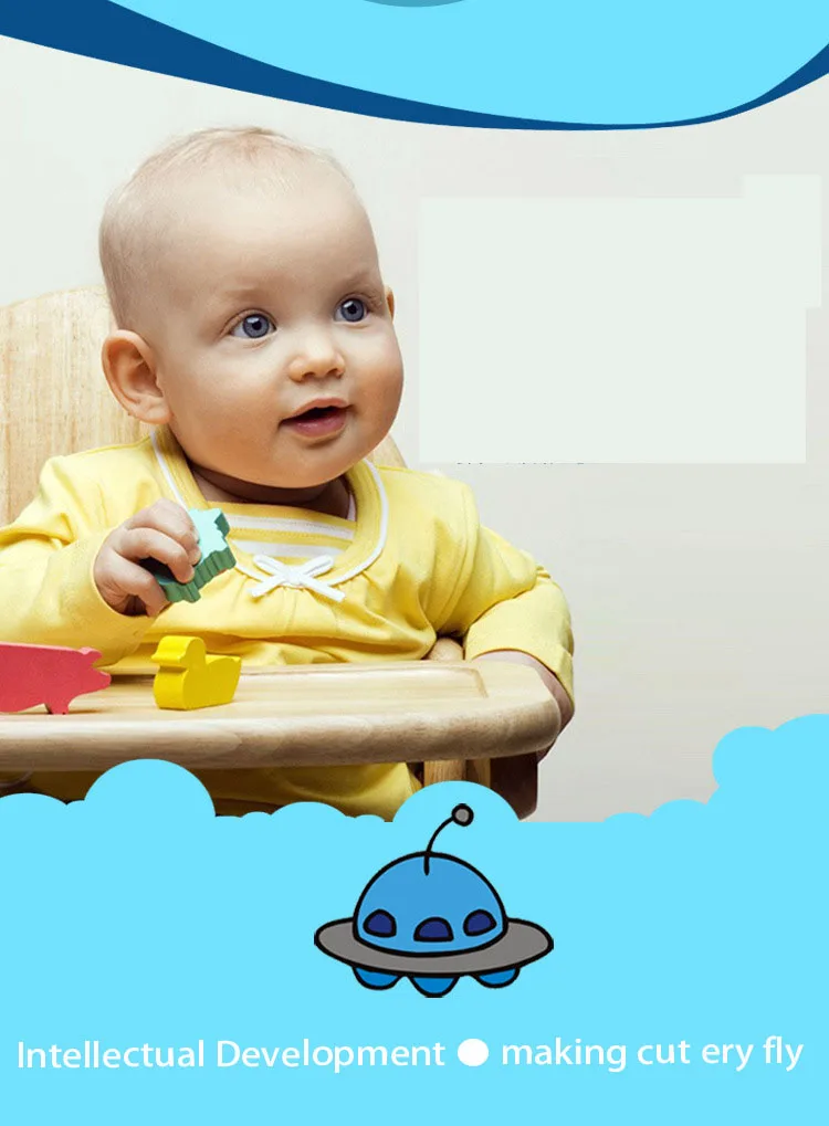 Infant Feeding Toy Bowl Flying Saucer Spinning Children's Bowl Rotate