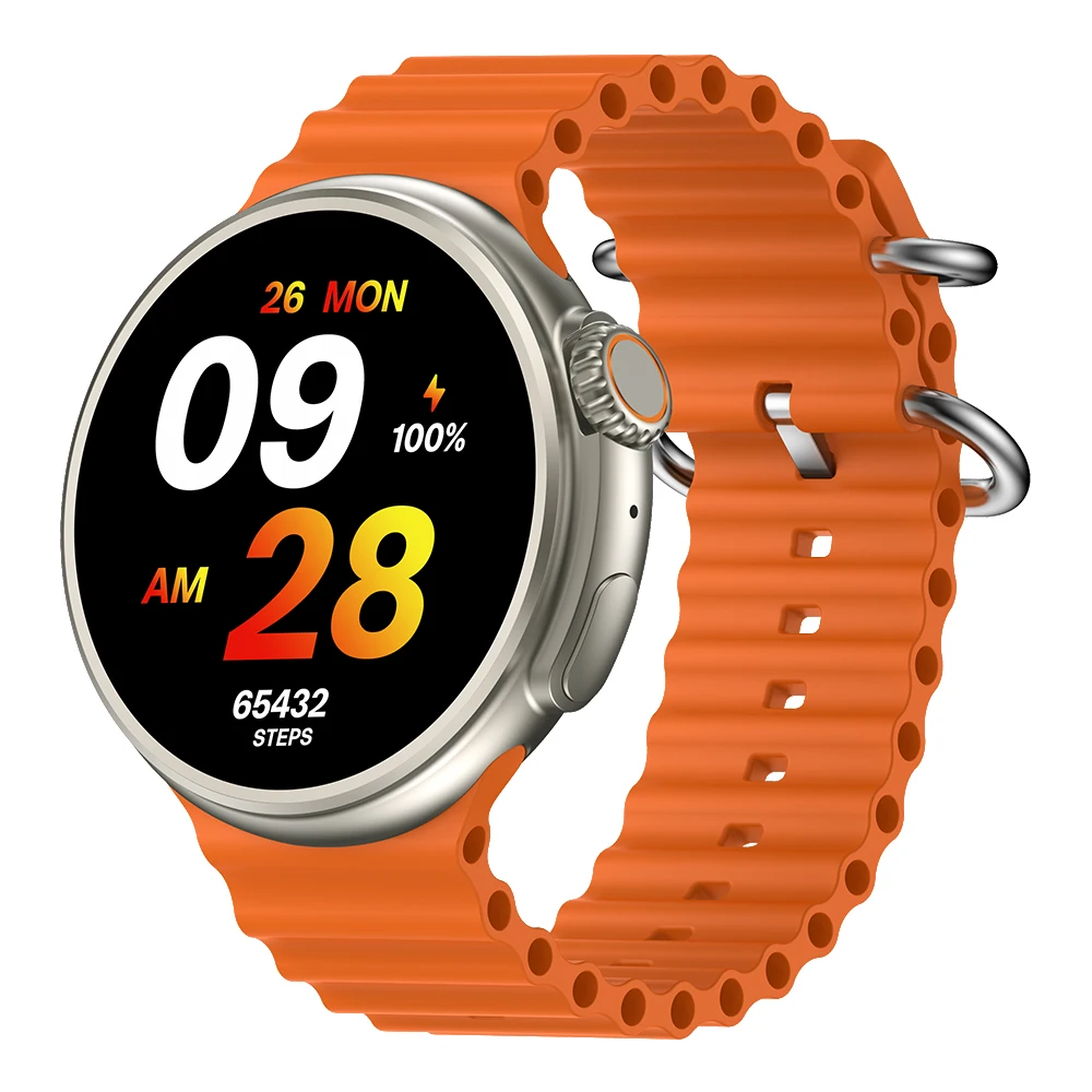2025 Z13 Ultra Smart Watch - AMOLED Touch Screen, Fitness Tracker