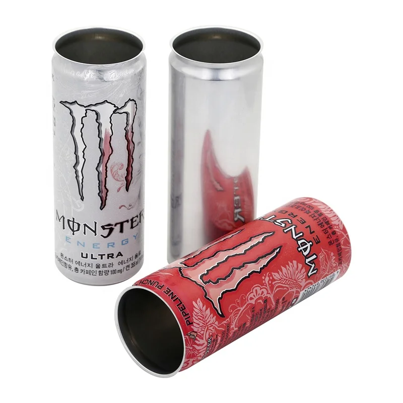 Custom 355ml 473ml 330ml Aluminum Cans with Dia202 B64 Sot Easy Open End Lid for Beer Coffee Soda Beverage Packaging Can