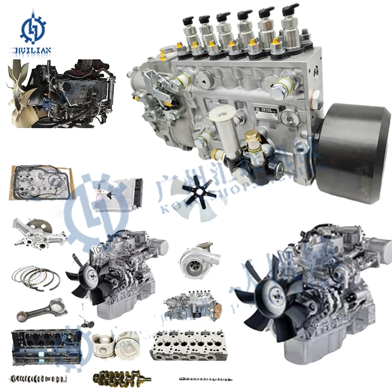 ZX350-3G High Pressure Fuel Pump 6HK1 Diesel Injector for Hitachi