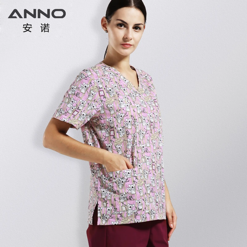 Anno Scrubs China Made High Technology Clinic Doctor Breathable Soft