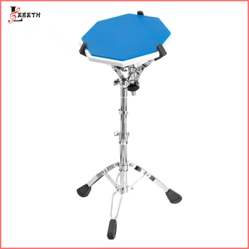 YG031 Lebeth Wholesale Silicone Double Sided Silent Drum Pad 8 Corners 12 Inch For Practice Drum