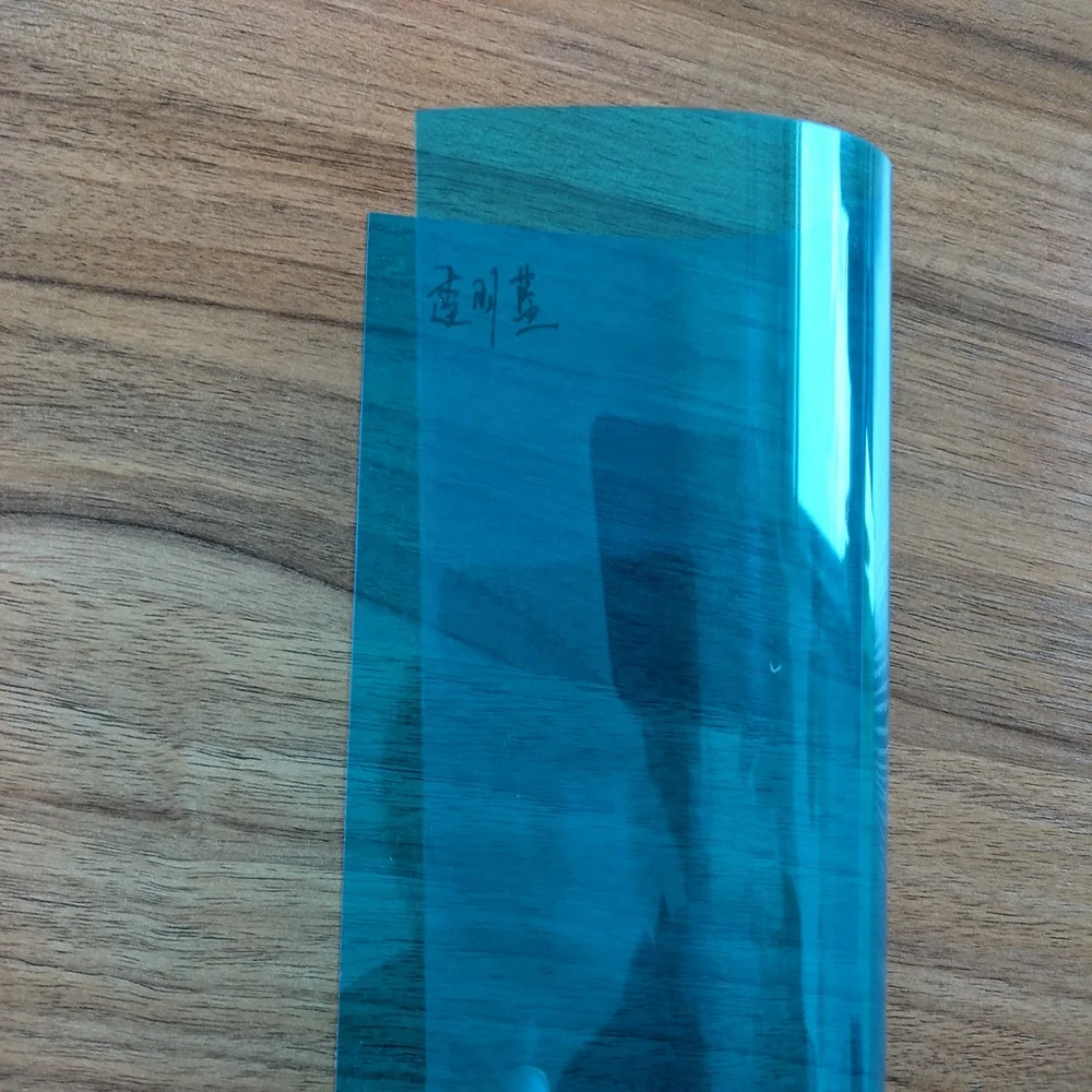 Flexible PVC Transparent Plastic Sheets 0.2-2mm Thickness Double Film for Flooring & Decoration Smooth Colorful