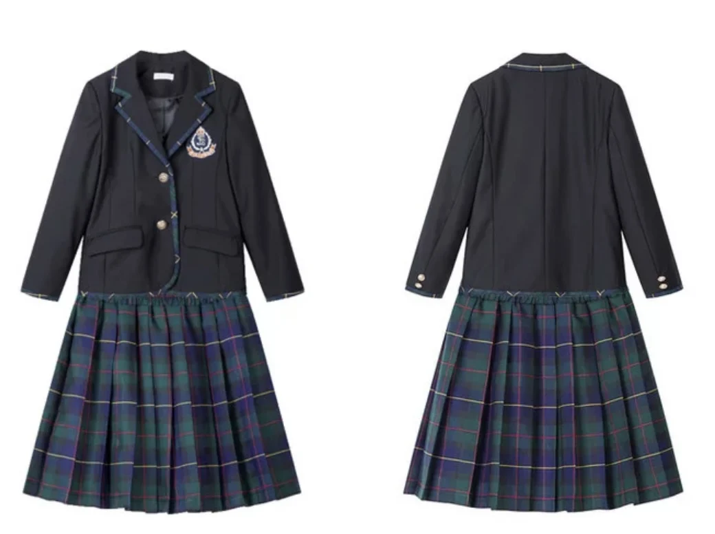 Wholesale School Uniform Kindergarten Primary School Uniforms For Girls