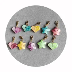 ☆nff☆ starlight heart keyringsilver nff1 Sadie All My Love Gold-Tone Stainless Steel Heart Pendant