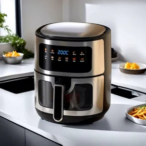 In Stock 10L Freidora De Aire Sin Aceite,Stainless Steel, Visual Window, Healthy air Fryer ,Household /Commercial Air Fryer