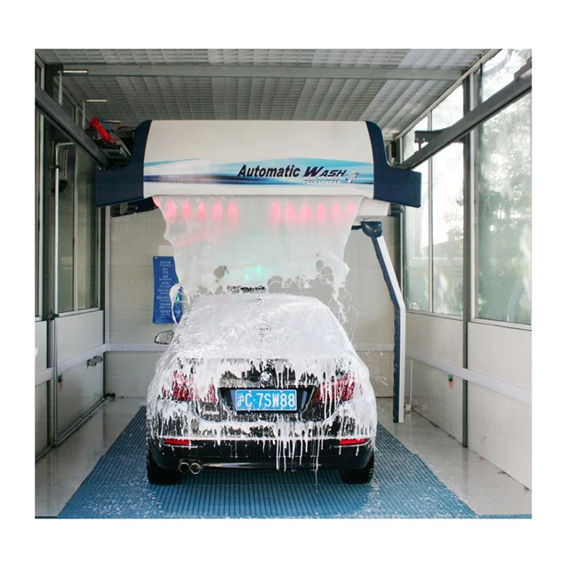 360 Plus automatic car washing machine touchless self service car wash