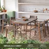 120cm long table [one table and six chairs]