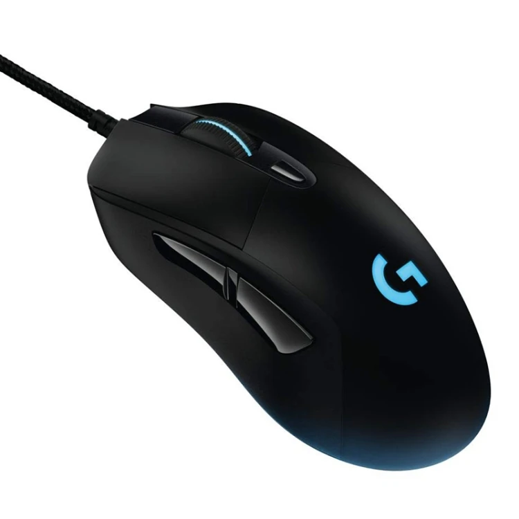 Dropshipping for Logitech G403 6-Keys 12000DPI Five-Speed Adjustable Wired Optical Gaming Mouse Right Hand Orientation