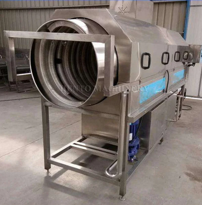 Energy-saving Pine Nut Cleaning Machine / Pecan Nuts Raw Washer Peeler / Walnut Kernel Without Shell Washing Machine