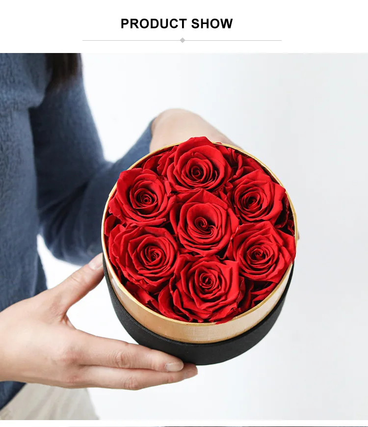 Ammy Hot Preserved Flowerschristmas Qixi Festival Gift Eternal Flower