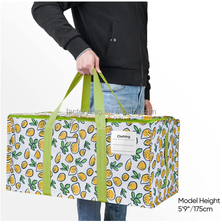 Extra Large Storage Tote Laundry Space Saving Storaging Heavy Duty