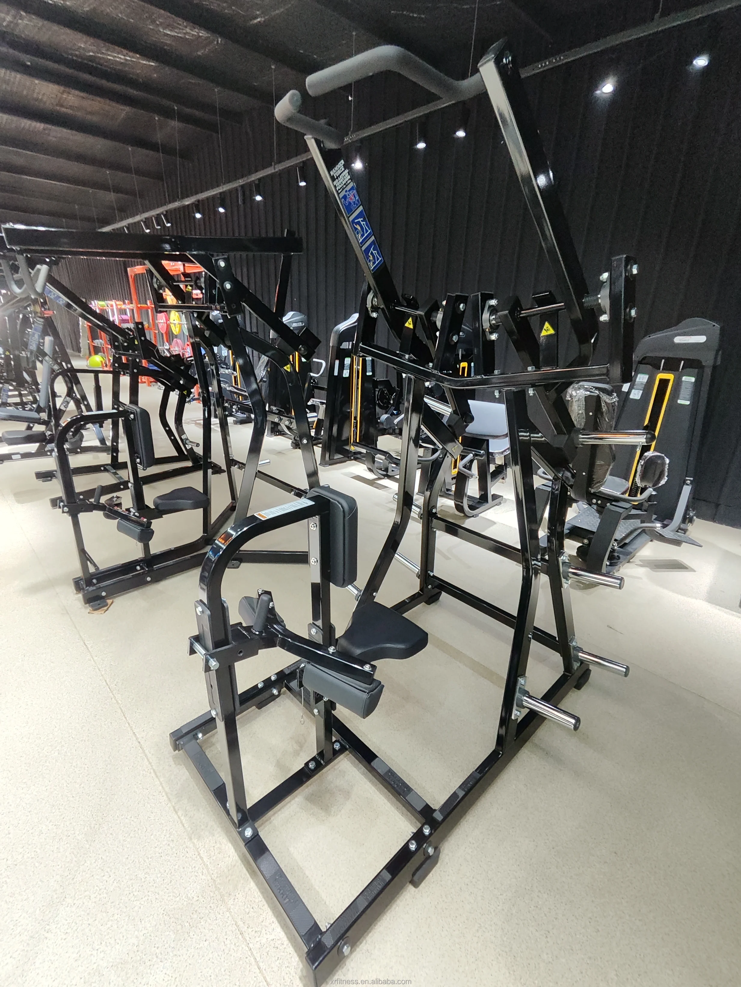 バックエクササイズフィットネスジム機器ラテラル低列スプリットタイプ