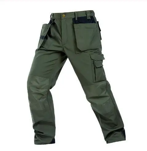 High Quality Mens Work Worker Safety Kneepad Pockets Pants