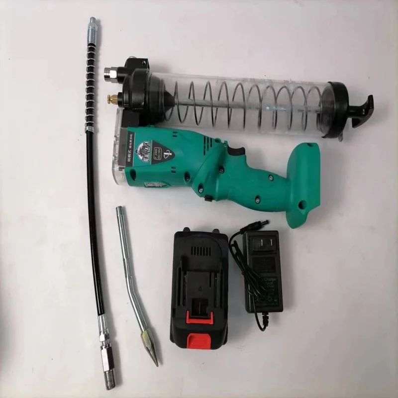 Перезаряжаемый беспроводной автоматический специальный Электрический пневматический масляный пистолет портативный литиевый аккумулятор высокого давления пневматический масляный пистолет