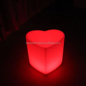 Heart Shaped Love Seat Waterproof Plastic Leisure Living Room Chair Stool Home Living Room Furniture