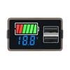 USB doble azul