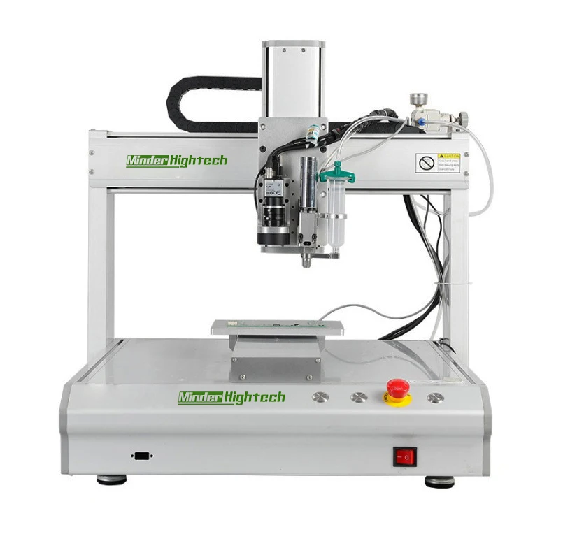 4 Axis automatic desktop glue dispensing machine/AB Glue Dispenser robot/Ab Glue Mixing Dispensing Potting Robot Machine