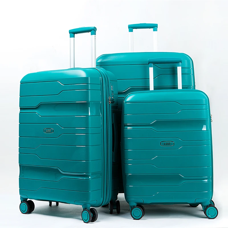 Promotional Selected 20" 24" 28" Carry On Valise Pp Travel Trolley Suitcase Luggage Sets Buy