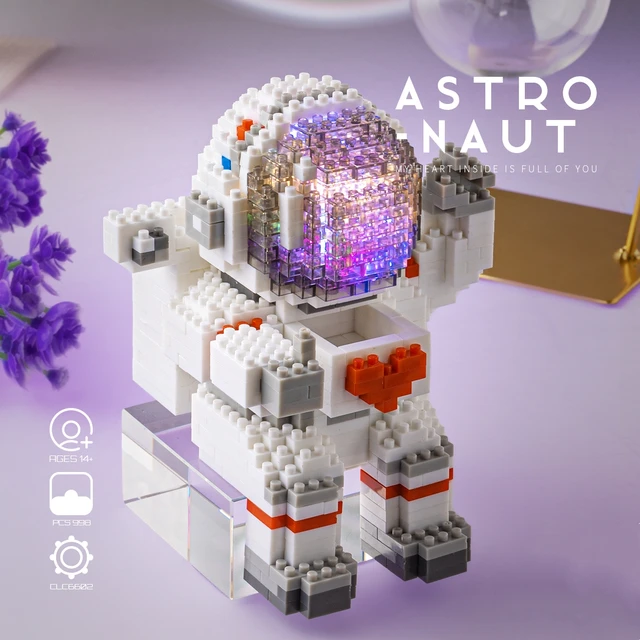 Tiny particle interlocking building block toy 6600-6605 Aerospace