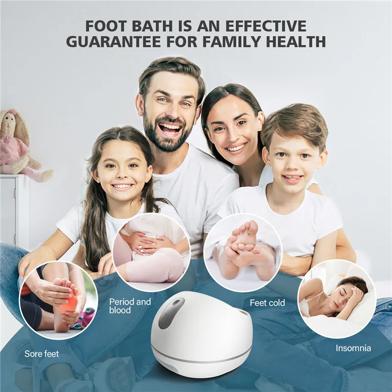 2023 Shiatsu Foot Sauna,Massager 220v Ionic Detox Foot Spa Spa Dual