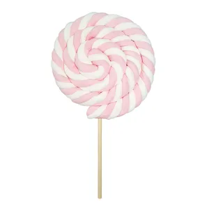For Extra Large Fruit Marshmallow Roll Sour Lollipop Casual Snack Candy for Children's Day Valentine's Day Certified Halal Box