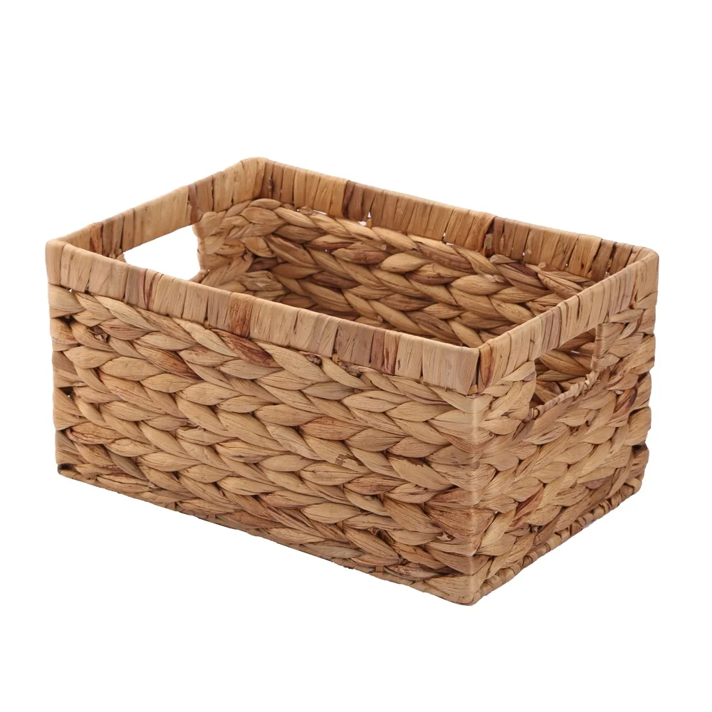 Water Hyacinth Baskets Seagrass Straw - junian home arts