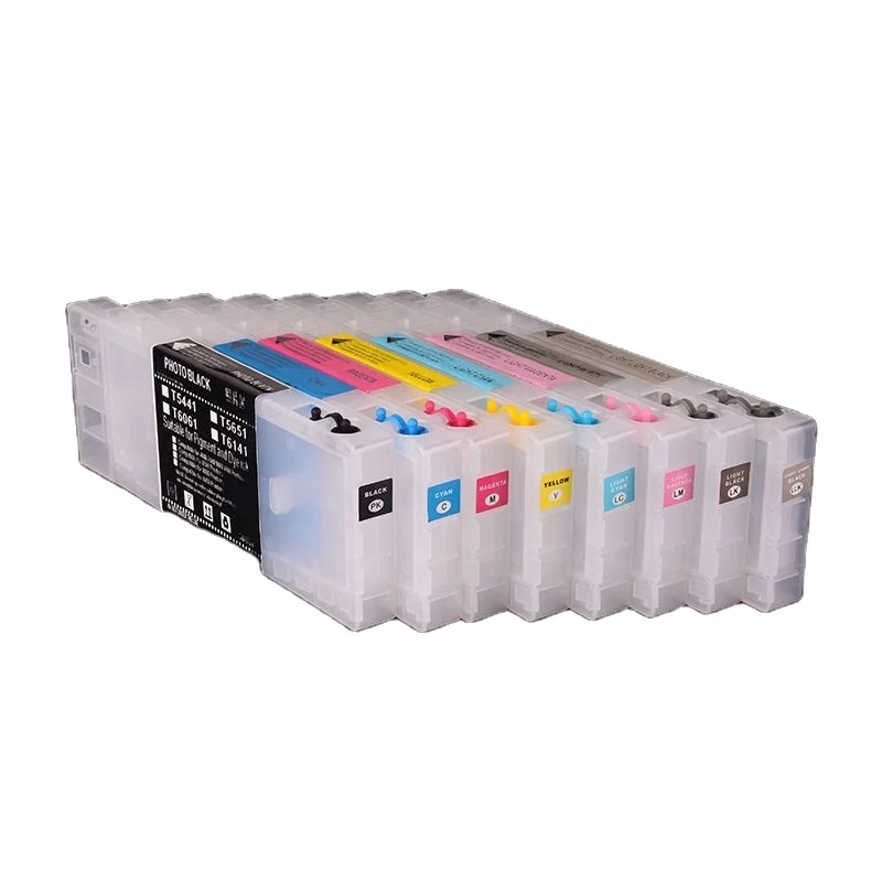 Ocinkjet Cartridge For Epson 4880 T6071-t6079 T6148 Empty Refillable ...