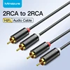 black-2RCA to 2RCA Cable