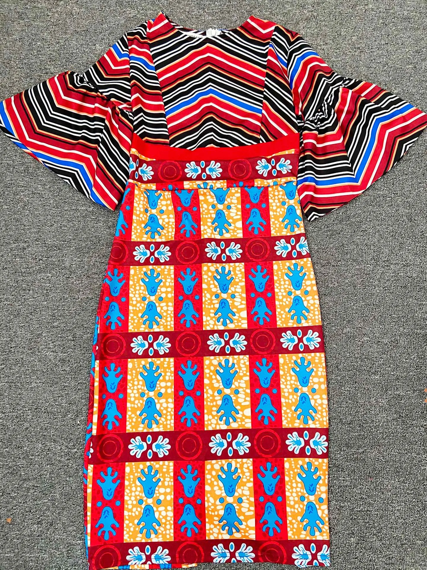 Ankara Print Women's baseball jersey dress - Sumbu African Ankara Prints  and Designs – Sumbu Apparel