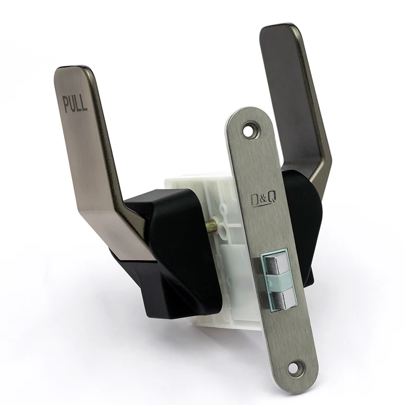 Combination of Silent and Durable Two Way Mortise Gold Push Pull Handle Indoor Room Door Lock
