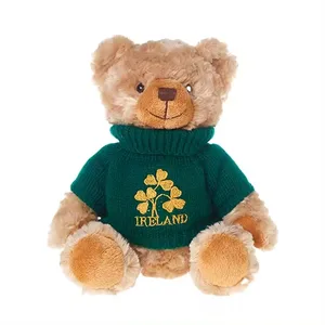 Customized Stuffed Teddy Bear Soft Plush Toy Doll Toys With Clothe Detachable