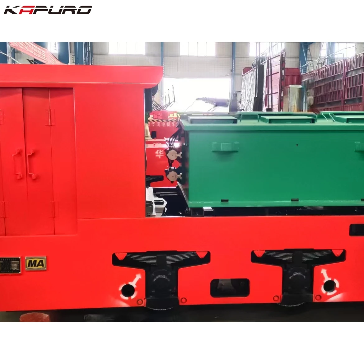 product kapuro tc 5f 5t electric underground lithium battery mining locomotive for tunnel transportation-19