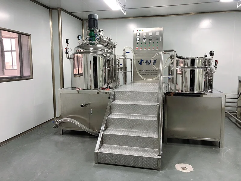 
200 л вакуумный эмульгирующий гомогенизатор миксер машина для производства майонеза и пасты 