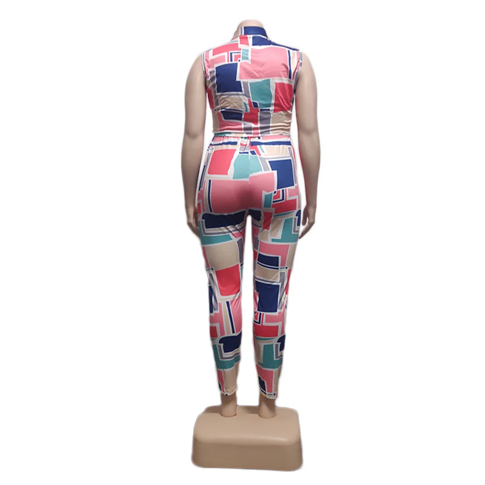 Plus Size Women s Clothing Print Tank Top Casual 2 Piece Set Women plus-size-women-s-clothing-print-tank-top-casual-2-piece-set-women
