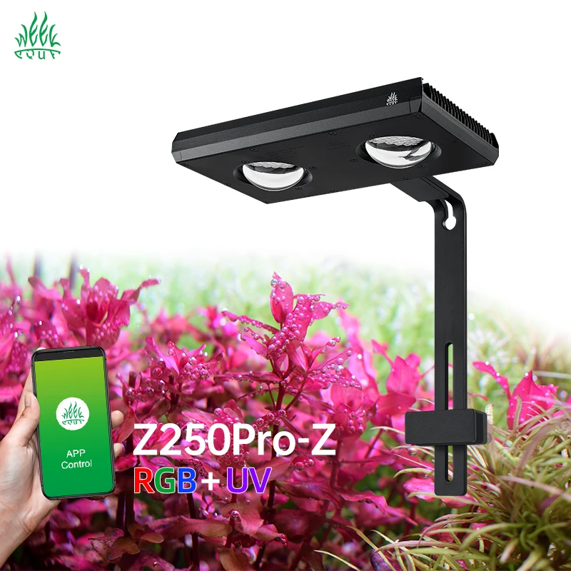 WEEK AQUA Z250pro RGB UV Full Spectrum LED Aquarium Light