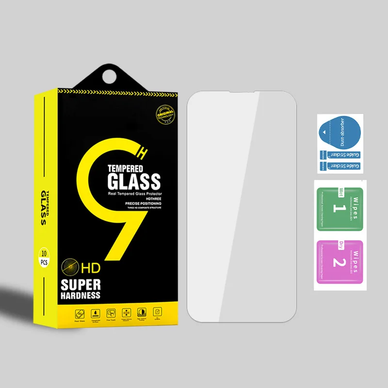 3.3MM HD Clear Full Cover 9H Tempered Glass Clear Screen Protector Film for iPhone  16