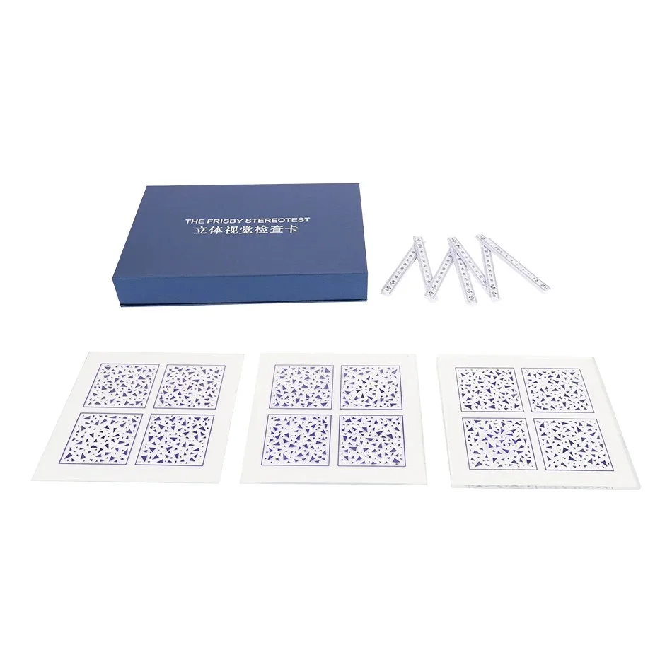 New Ophthalmic Vision Stereo Tester the Frisby Stereotest Randot Optometry Tools