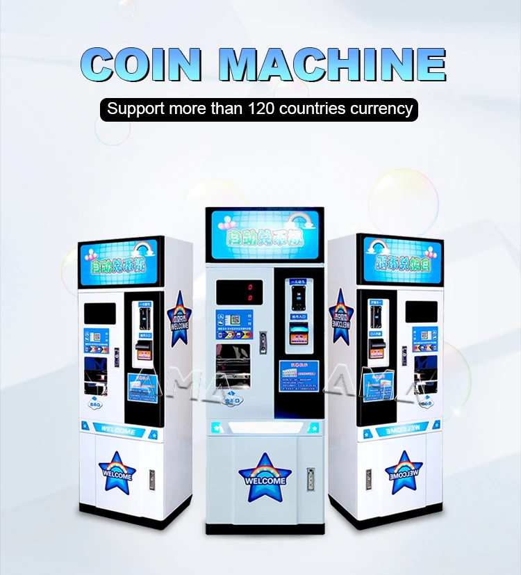 Indoor Amusement Park Arcade Coin Changer - Vending Machine